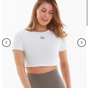 Lazuli Label Crop Top